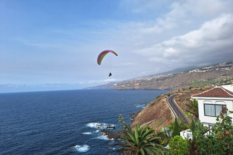 Paragliding in Puerto de la Cruz: Start aus 2200m Höhe