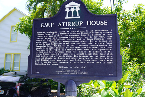 Miami: Coconut Grove Guided E-Bike Tour Historic Bike Ride