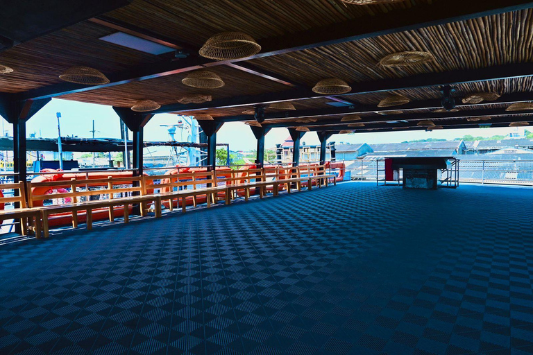 Cartagena: Volar Boat – 3 Decks with 4 Options Plan Flow