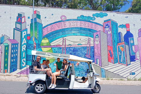 Lisbon: Private Tuk-Tuk Tour with Local Guide & Viewpoints Lisbon Highlights: Old Town & Belém Private + Pickup .