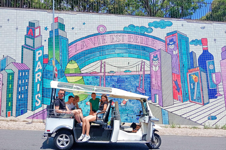 Lisbon: Private Tuk-Tuk Tour with Local Guide & Viewpoints Lisbon Highlights: Old Town & Belém Private + Pickup .
