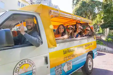 San Francisco: Stadsvandring med privat minibuss, upphämtning från hotell