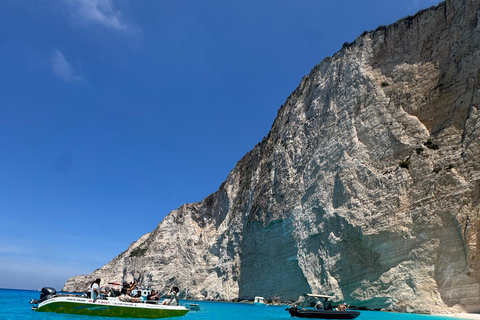 Zakynthos: Navagio Beach, Blue Caves, and Boat Tour