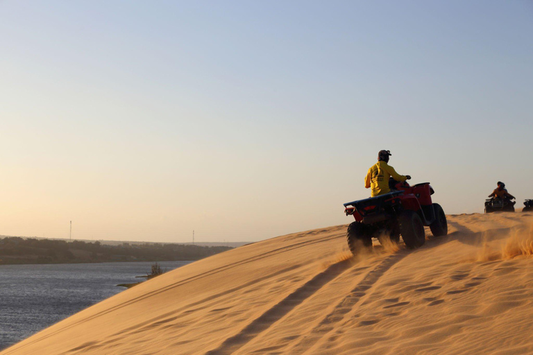 Au départ d'Agadir ou de Taghazout : Excursion dans les dunes en quad ATV et Safari à vélo