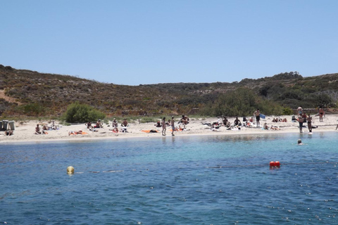 Comino:Blaue Lagune, Kristalllagune, Höhlen, Privatboot Malta