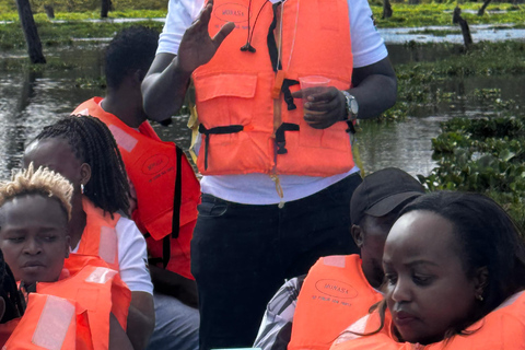 Nairobi: Lake Naivasha Boat Ride & Crescent Island Tour