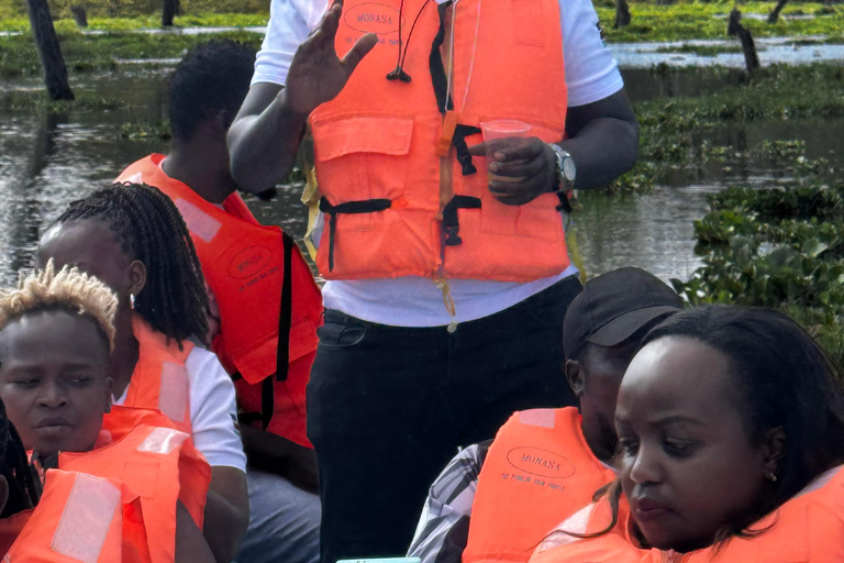 Nairobi: Lake Naivasha Boat Ride & Crescent Island Tour