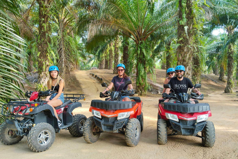 Khao Lak: ATV Ride Through Mountain and Waterfall Trails ATV 30 mins Drive+Passenger
