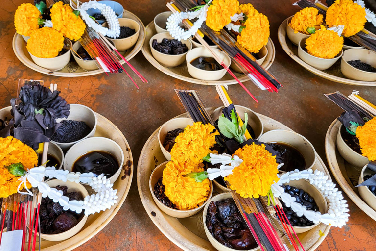 Bangkok: tour gastronómico de medio día en bicicleta con almuerzoTour Privado con Punto de Encuentro