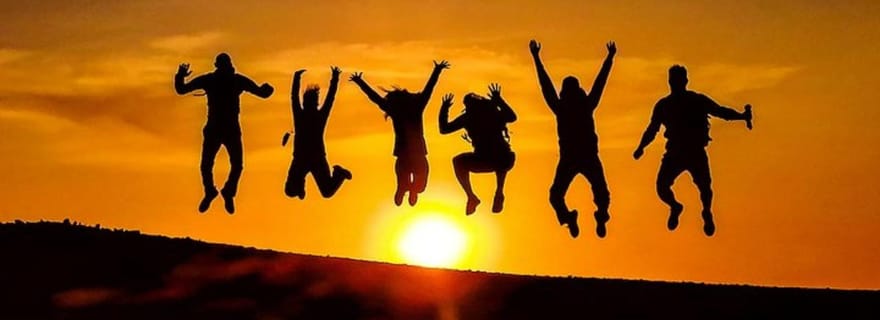 Paracas : Superbe coucher de soleil dans la réserve nationale de Paracas