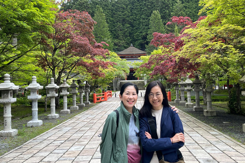 Da Osaka: escursione privata con guida al Monte Koya con veicoloFurgone fino a 7 posti