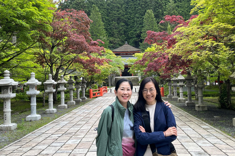 Da Osaka: escursione privata con guida al Monte Koya con veicoloFurgone fino a 7 posti