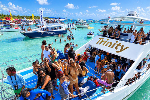 Punta Cana Parasailing & Hip-hop Party Boat Combo