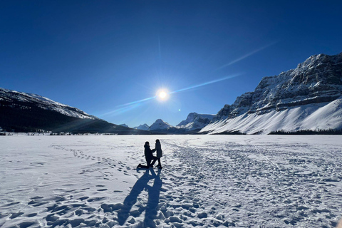 بحيرة أبراهام الفقاعية الجليدية/شلالات سونوابتا وبحيرة بيتو وبحيرة باوبحيرة فقاعات الجليد أبراها