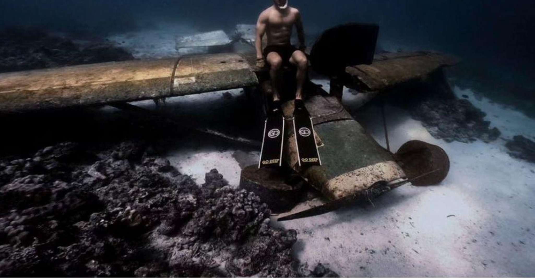 Panglao, Freediving en el avión South Palms - Hizvo