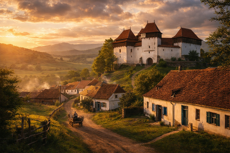 Saxon Villages Tour: Viscri, Rupea Fortress, Criț & Saschiz