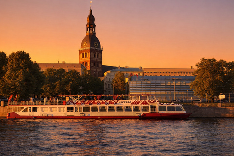 Riga Sunset 1 h Boat Cruise
