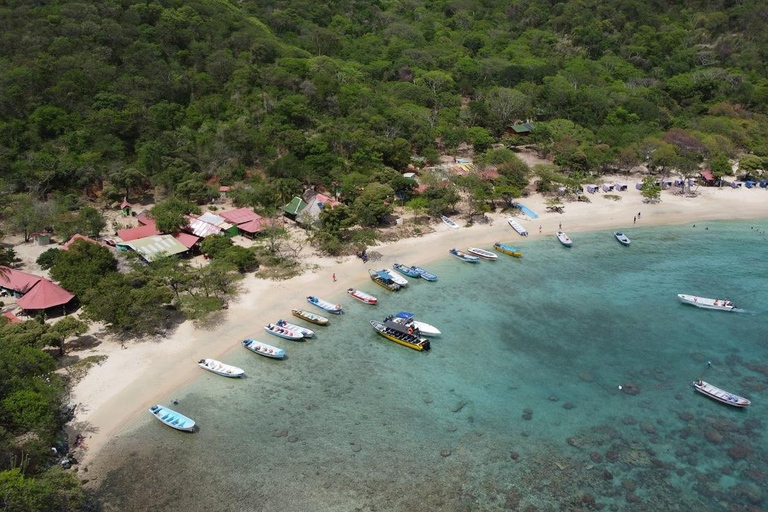 SANTAMARTA : Excursion à Playa Cristal, Tayrona, transport en bateau inclus