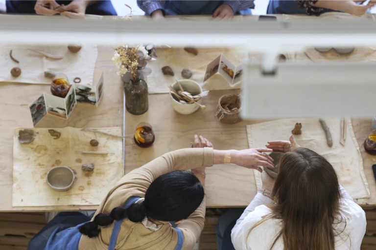 Santiago de Compostela: Creative Ceramic Workshop with Vermouth
