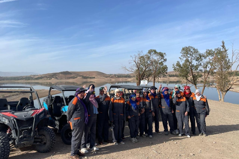 Marrakesz: Agafay Desert Dinner Show, przejażdżka na wielbłądzie, 1-godz. Buggy