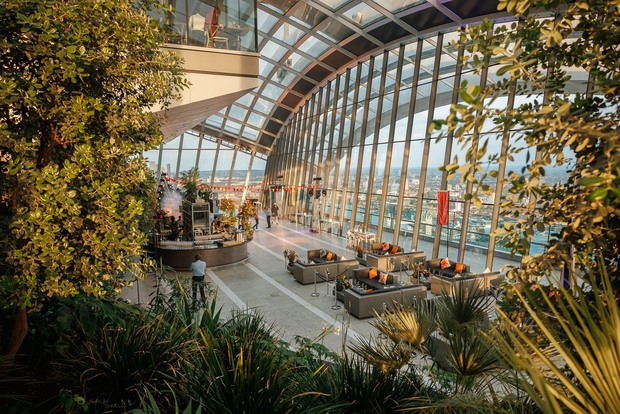 London: Sky Garden Early Access with Pastry and Hot Drink