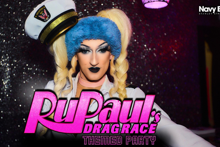 RuPaul&#039;s Drag Race temafest | Navy Bar 2.1ENTRÉ med dryck