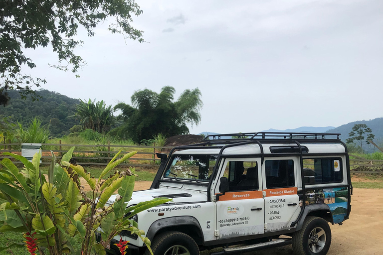 Paraty waterfalls and distilleries Jeep tour Paraty waterfalls and distilleries jeep tour