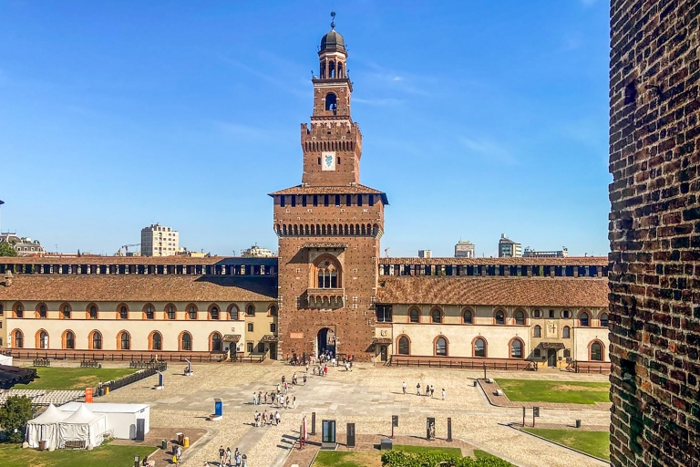 Milan: billet d'entrée au château des Sforza et visite audio guidéeMilan: billet d'entrée au château des Sforza et visite audio autoguidée