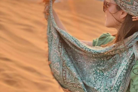 Doha: Halbtägige Wüstensafari mit Kamelreiten und BinnenmeerGemeinsame Wüstensafari ab Treffpunkt