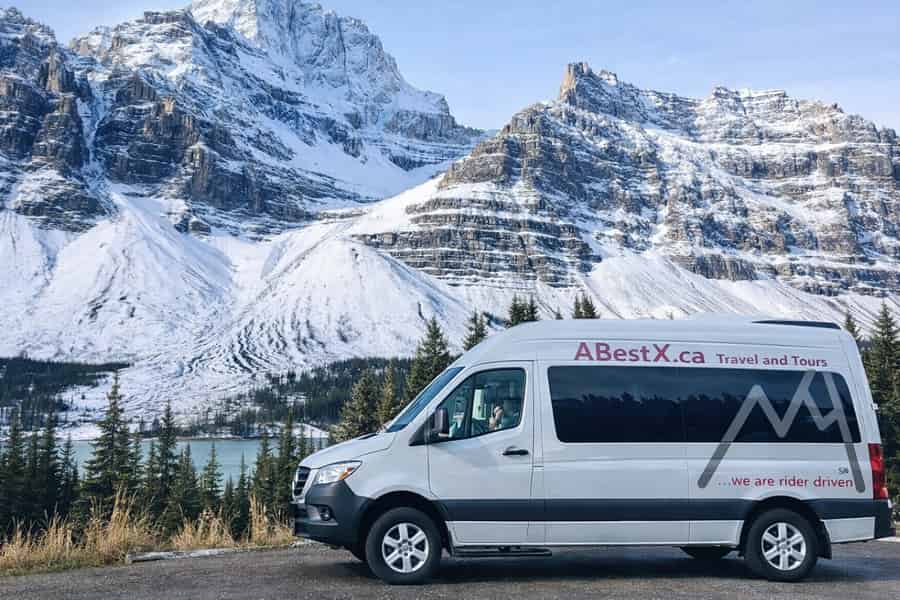 Calgary/Canmore/Banff: Shuttle zum Lake Louise und Moraine Lake. Foto: GetYourGuide Calgary/Canmore/Banff: Shuttle zum Lake Louise und Moraine Lake. Foto: GetYourGuide