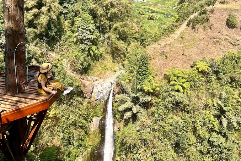 Yogyakarta : Nepal Van java &amp; Cascata di Kedung Kayangopzione alba