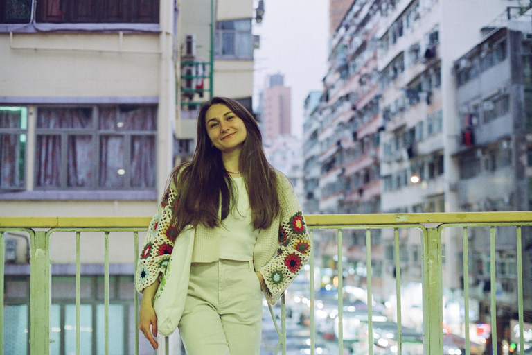 Servizio fotografico notturno a Hong Kong: Cinematico, lunatico, personale