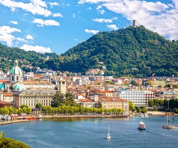 Fra Milano: Como, Lugano, Bellagio med privat cruise på innsjøen