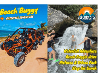 San Juan: El Yunque Wasserfälle & malerische Strandbuggy-Tour
