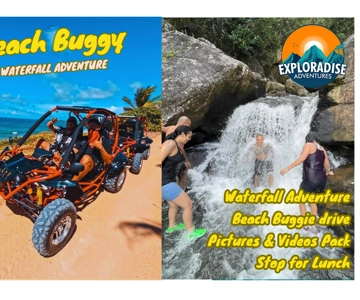 San Juan: El Yunque Waterfalls & Scenic Beach Buggy