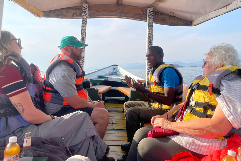 Kigali: Lake Kivu Boat Tour with Hot Springs & Lunch Kigali: Lake Kivu Boat Tour with Hot Springs & Lunch