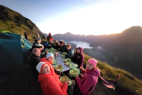 Mont Rinjani 3D 2N Sommet et lac
