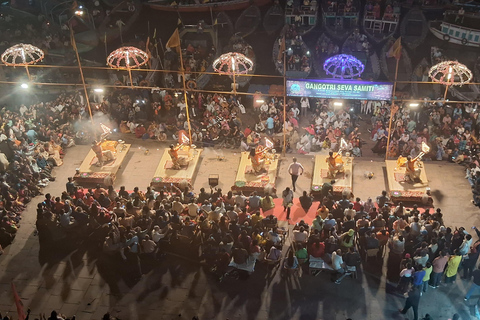 Visita a Manikarnika Ghat y Ganga Arti