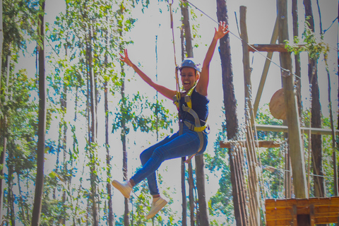 Addis Abeba Entoto Mtn: Reiten, Paintball und ZiplineEntoto Mtn: Reiten, Paintball und Zipline-Hochseilgarten