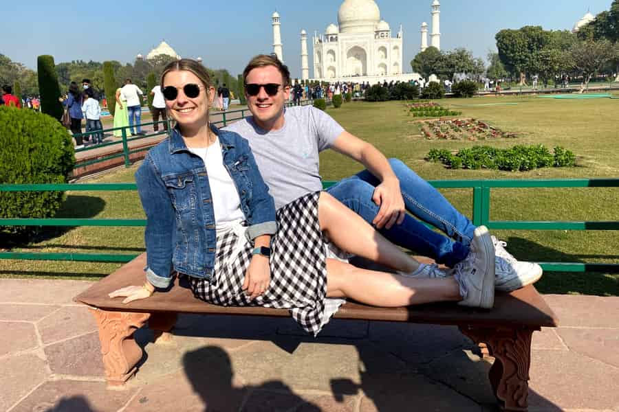 Ab Delhi: All-Inclusive Taj Mahal Tour mit Gatimaan Express. Foto: GetYourGuide