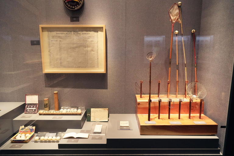 Shanghai: Table Tennis Museum Tour with Practice Session