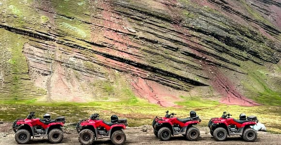 Ausangate Glacier: 4 Turquoise Lagoons by Quad Bike with Meals