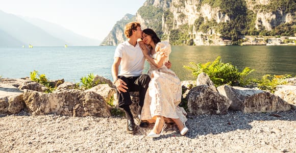 Riva del Garda: Private Photoshoot with Edited Photos