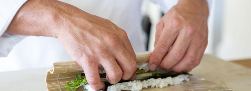 Pittsburgh : cours de préparation de sushis avec un chef local