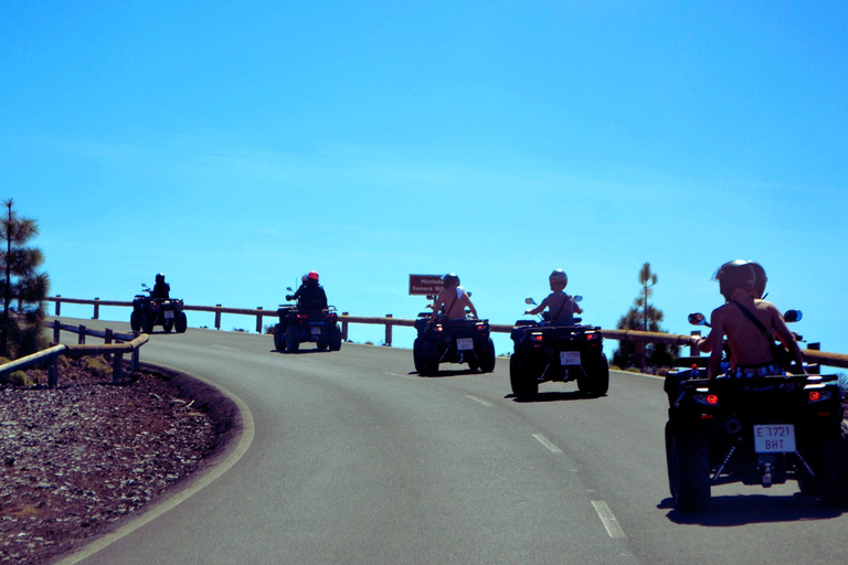 Sunset quad tour on Teide in Tenerife Single Quad - WITH PICKUP