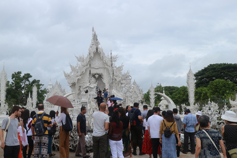 Aus Chiang Mai: Erkundung von Chiang Rais pulsierenden TempelnVon Chiang Mai aus: Chiang Rais pulsierende Tempeltour