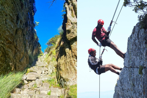 Cape Town: Table Mountain Abseil and Hike Table Mountain Abseil and Hike