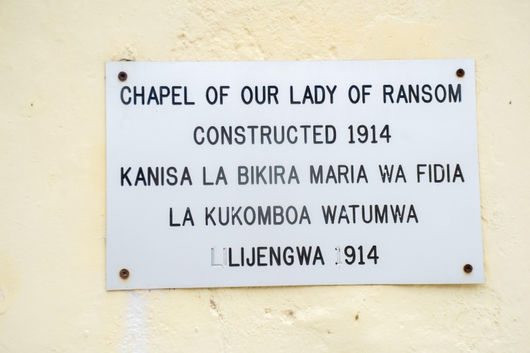 Mombasa : Cathédrale Holy Ghost (1914) entrée et visite guidée