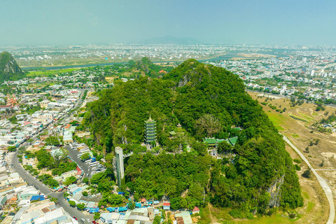 Danang : montagnes de marbre et pagode de Linh UngVisite en groupe