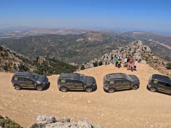 Heraklion: Tour in fuoristrada con jeep 4X4 a guida autonoma con pranzo